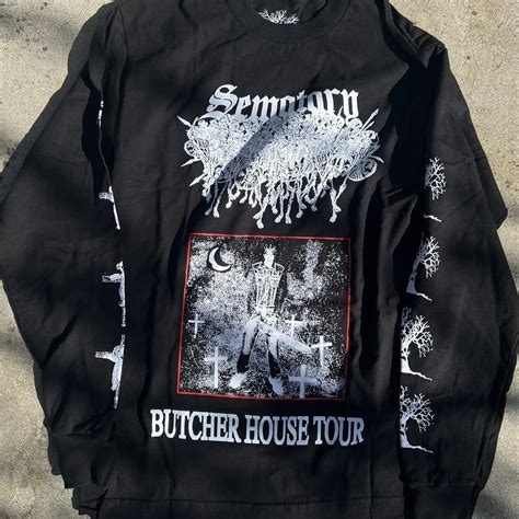 Sematary Butcher House Tour Long Sleeve Sematary Depop