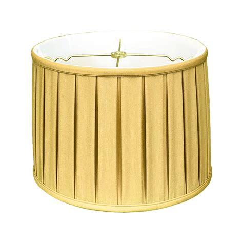 Shallow Drum English Box Pleat Lamp Shade RoyalLAMPSHADES