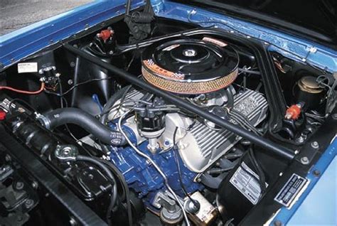 1966 Ford Mustang Shelby GT350 Engine bay | 1966 ford mustang, Ford ...