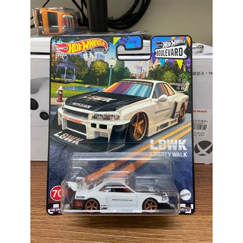 風火輪 正版 Hot Wheels 林蔭大道 天際線 NISSAN SKYLINE LB ER 膠胎 汽車文化 蝦皮購物