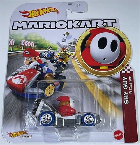 Hot Wheels Mario Kart Shy Guy B Dasher MentaNrMint Se