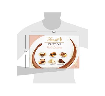 Création Dessert boîte de chocolats assortiment 173 g Lindt Boite