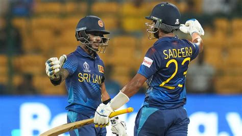 ICC World Cup 2023: Sri Lanka Hand Defending Champions England Their ...