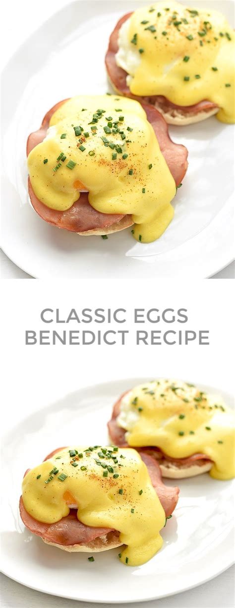 Classic Eggs Benedict She Wears Many Hats Breakfast Brunch Recipes