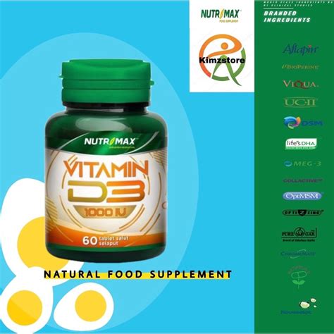 Jual Nutrimax Vitamin D Iu Tablet Vit D Vitamin D