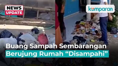 Biar Jera Warga Sumedang Buang Sampah Sembarangan Berakhir Rumahnya