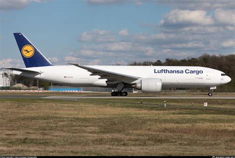 D ALFB Lufthansa Cargo Boeing 777 FBT Photo By Sierra Aviation