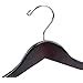 Amazon Luxury Wide Shoulder Wooden Hangers 2 Pack With Velvet Bar