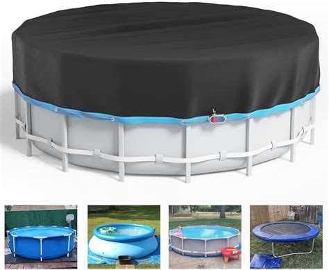 Amazon Ft Round Pool Cover Heavy Duty Pool Cover For Above