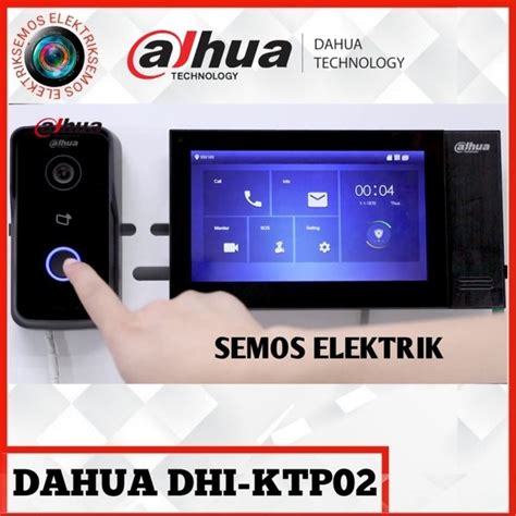 Jual Video Intercom DAHUA DHI KTP02 IP CAMERA PINTU Villa Door