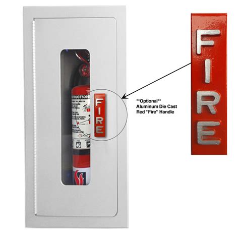 Strike First Elite Architectural Series Fully Recessed Fire Extinguisher Cabinet 526 El Sfc