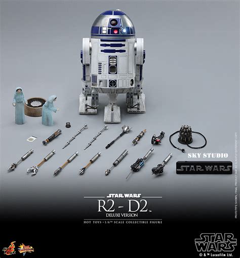 New Hot Toys Mms Star Wars R D Deluxe Version Figure In Stock