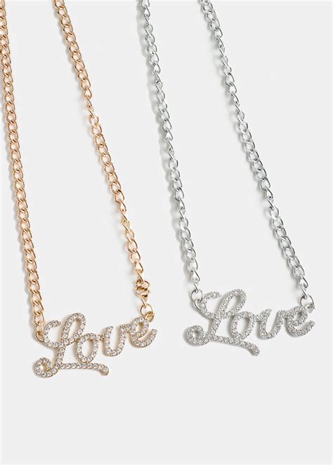 Glam Love Necklace – Shop Miss A