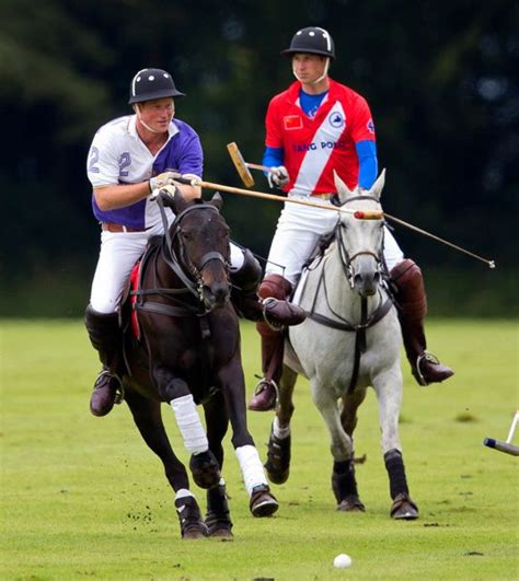 Princes William And Harry Play Polo Hello