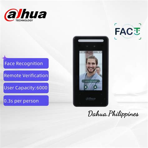 Dahua Face Recognition Attendance Machine Inch Screen Electronic