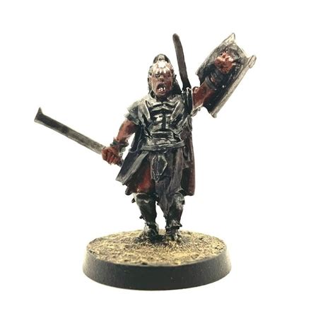 Amazon Lurtz 1 Hand Painted Miniature Uruk Hai Captain Half Orc