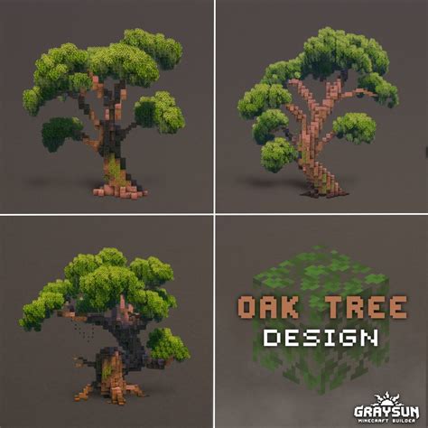 Minecraft willow tree design – Artofit