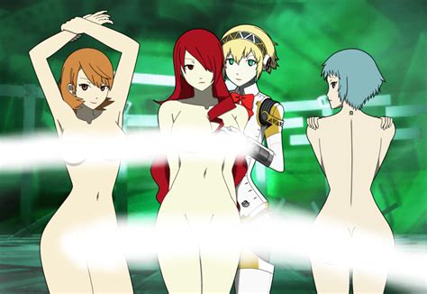 Rule 34 4girls Aegis Persona Aigis Persona Ass Atlus Breasts Butt