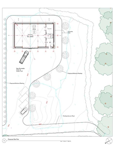 P Proposed Site Plan Rud Sawers Architects