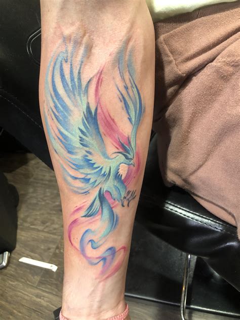 My Articuno tattoo done today - felt like it belonged here : r/pokemon