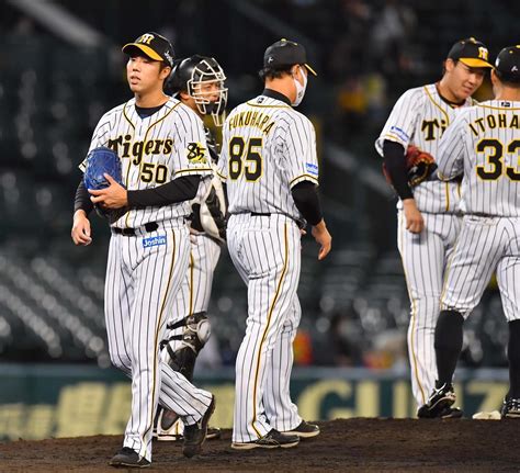 阪神青柳7回1失点降板、負けならv消滅一戦粘れず プロ野球写真ニュース 日刊スポーツ