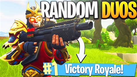 I HAVE TO CLUTCH PS4 Pro Fortnite RANDOM DUOS Gameplay YouTube