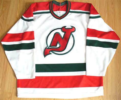 HOCKEY JERSEYS DIY & OTHERWISE, etc: New Jersey Devils jerseys (red ...