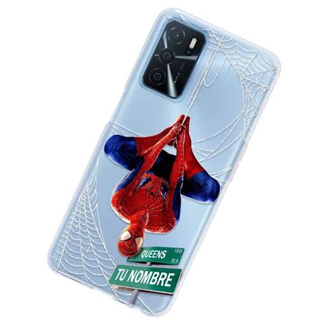 Funda Para Oppo Spiderman Tu Nombre Personalizado Meses Sin Intereses