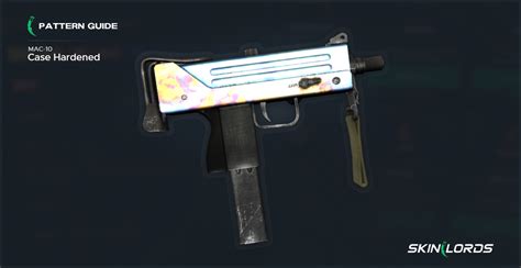 MAC 10 Case Hardened Alle Blue Gem Zaden SkinLords