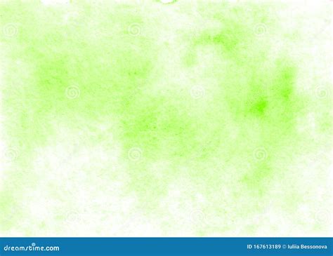 Watercolor Abstract Pastel Green Background Stock Image Image Of