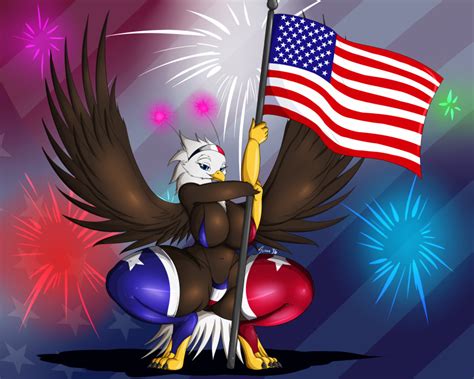 Rule 34 1girls 2016 4th Of July 5 4 Accipitrid Accipitriform American Flag American Flag