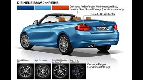 BMW 2er Coupé Cabrio Facelift Daten Preis Infos Marktstart AUTO