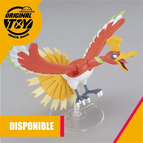 Model Kit Pokemon Ho Oh Bandai Hobby Original Toy