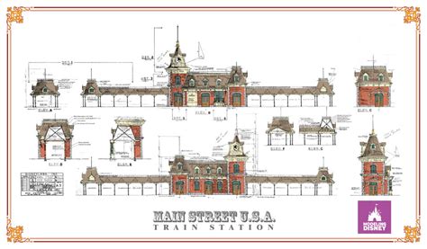 Blueprint Modeling Disney The Parks In D