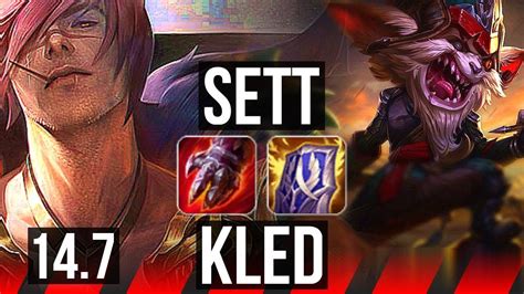 SETT Vs KLED TOP 51k DMG 1500 Games 19 4 7 Dominating Rank 12