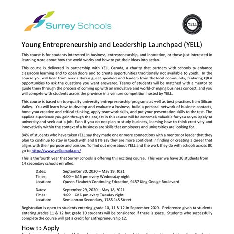 Young Entrepreneurship and Leadership Launchpad - YELL.pdf | DocDroid
