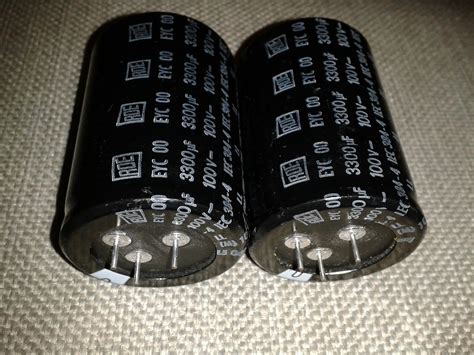 Roe Eyc 3300uf 100v Audio Grade 105c Hi End Long Life Low Esr Caps 10pcs Ebay