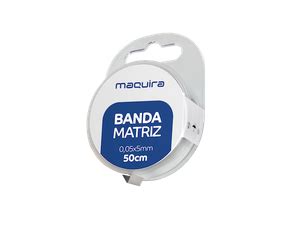 Banda Matriz de Aço Inox 0 05 x 5 mm Dental Fenix