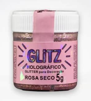 Glitter Para Decora O Hologr Fico Fab Glitz G Club Do Chocolate