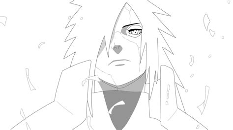 Madara Uchiha Lineart by xRyuuk on DeviantArt