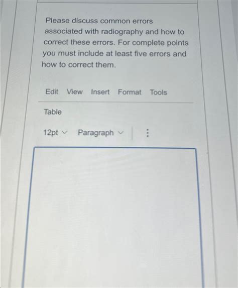 Solved Please discuss common errors associated with | Chegg.com