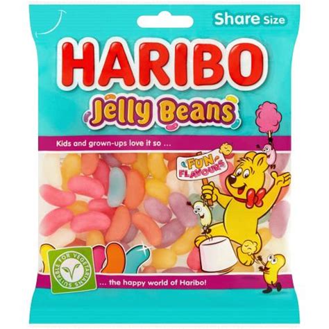 Haribo Jelly Beans Vegetarian Sweets (160g) - Compare Prices & Where To ...