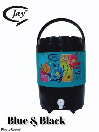 Plastic 18L Blue Black Thermoware Water Jug For Home At Rs 420 Piece