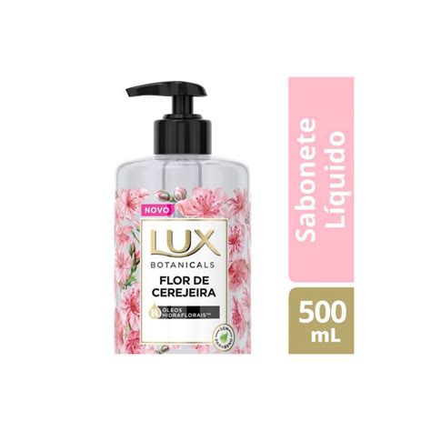 Sabonete Líquido Para Mãos Lux Botanicals Flor De Cerejeira 500ml Sinete Drogaria E Manipulação