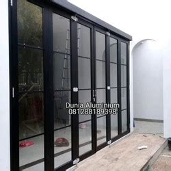 Jual Pintu Lipat Aluminium Folding Door Aluminium Pintu Aluminium