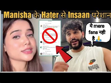 Fukra Insaan Reation On Haters And Reply Them Manisha Rani Abhishek