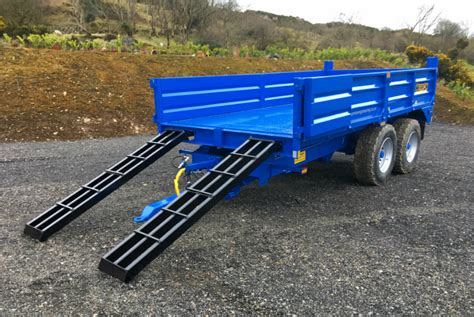 Herron Engineering Heavy Duty Dropside Tipping Trailer Uk And Ireland