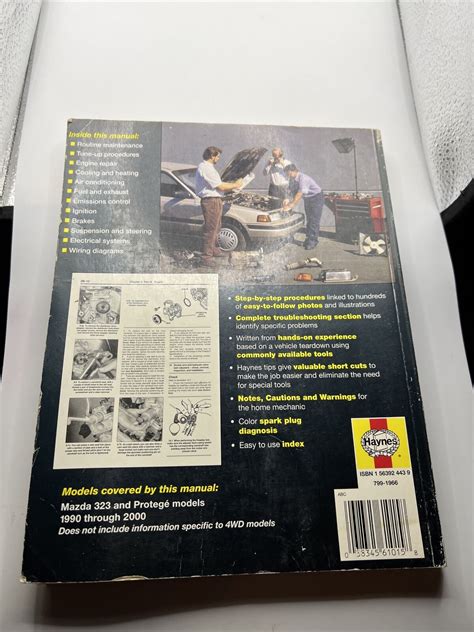 Haynes 61015 Repair Manual Mazda 323 And Protege 1990 2000 Ebay