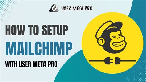 How To Setup MailChimp Integration Addon User Meta Pro YouTube