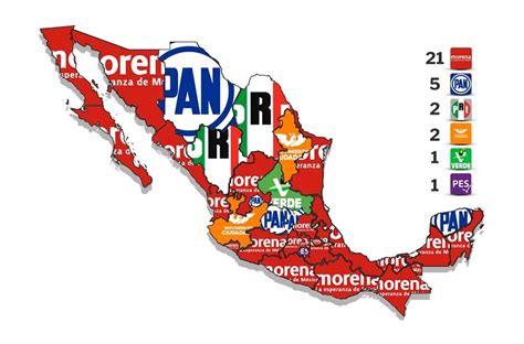 Morena Y Aliados Ya Gobiernan En Estados As Queda El Mapa